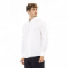 Camicia Baldinini Trend in cotone ed elastan bianco fresco - XL