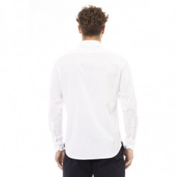Camicia Baldinini Trend in cotone ed elastan bianco fresco - XL